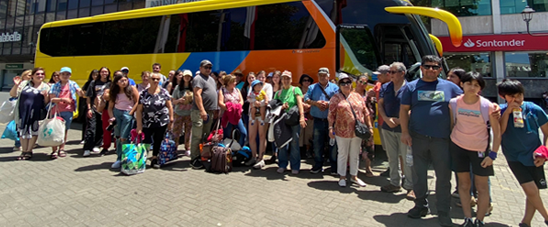 Imagen Familias de Temuco viajaron a Puerto Saavedra gracias a Programa de Turismo Familiar de Sernatur