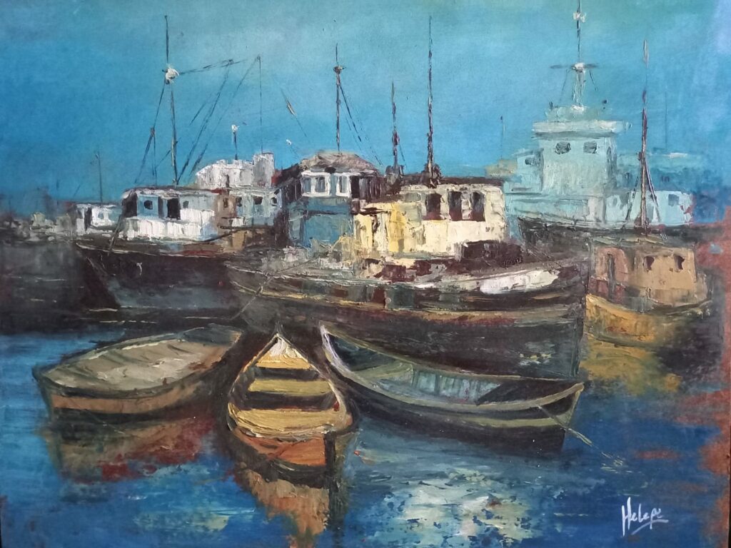 Botes en descanso