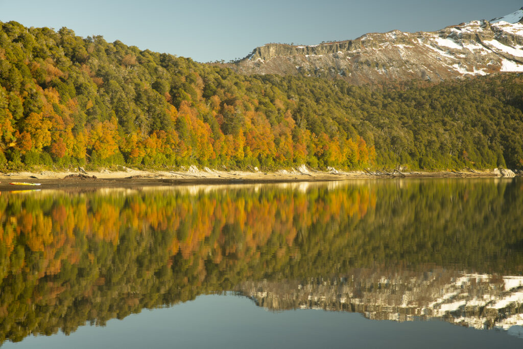 Lago Conguillio en Mayo