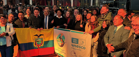 Imagen Conferencia Mundial de Geoparques UNESCO